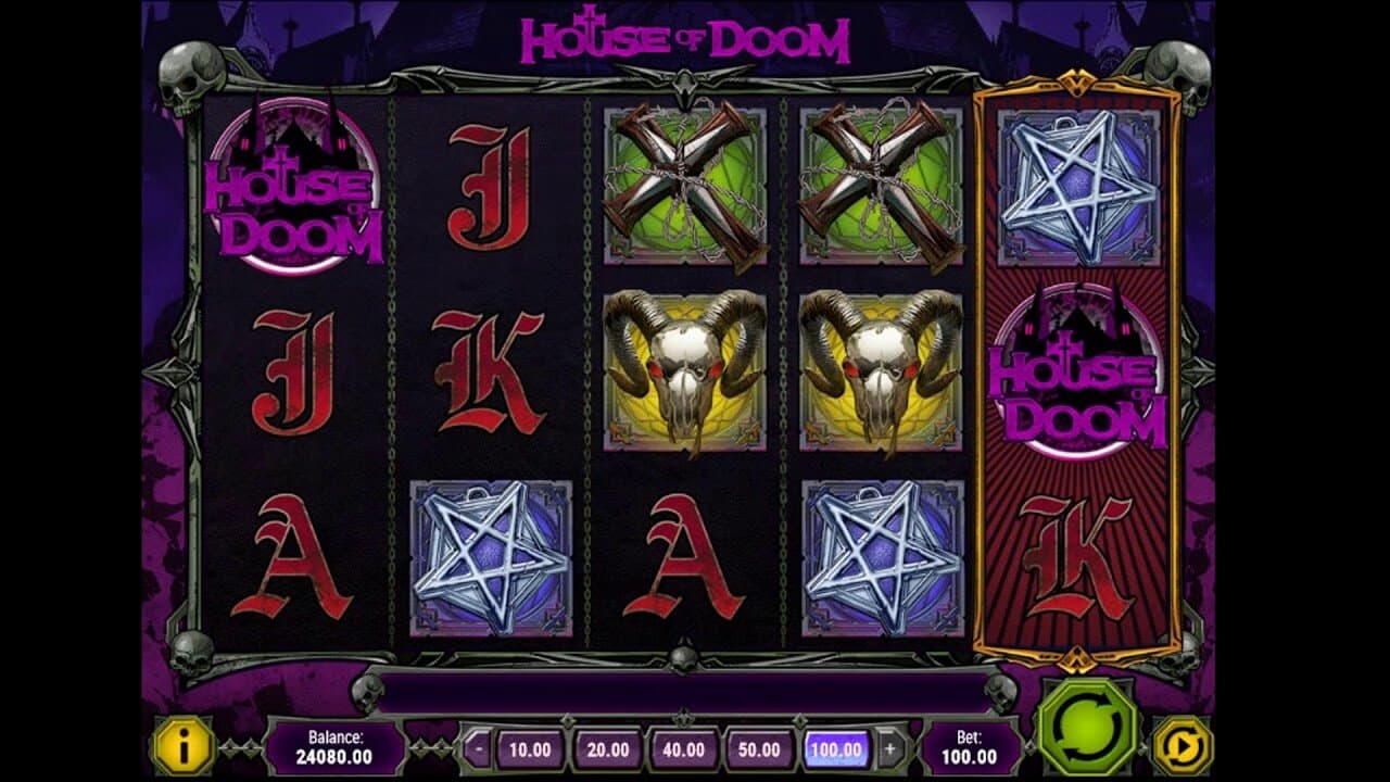 New PlayN Go House Of Doom Slot Live New PlayN Go House Of Doom Slot Live