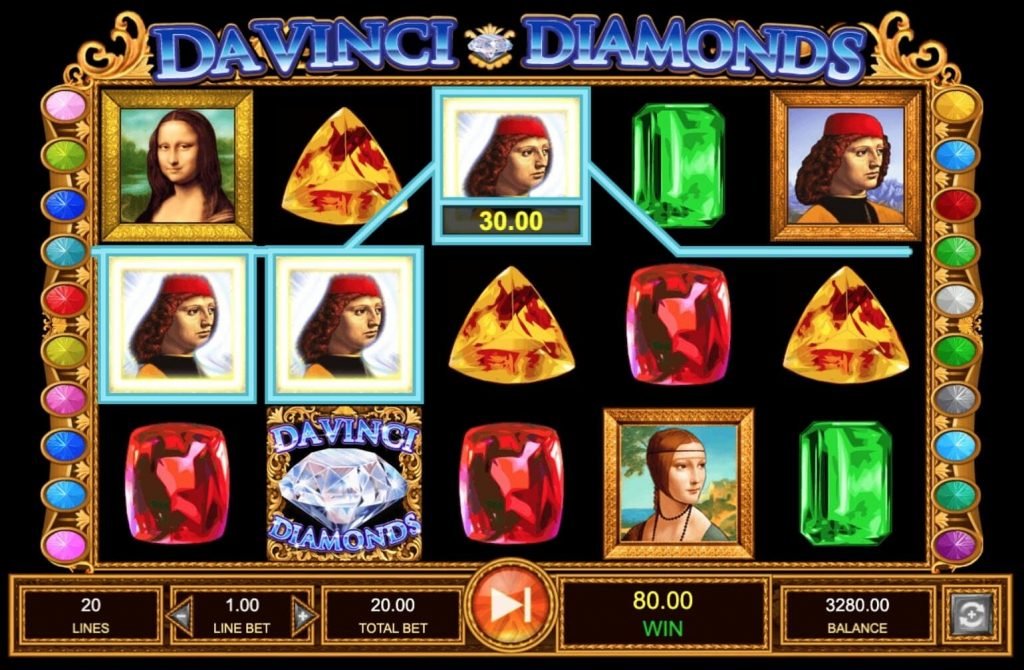 Free Online Slots Davinci Diamonds