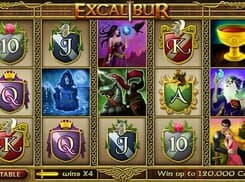 Excalibur pokie bonus free spins