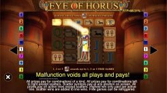 Eye of horus win win win