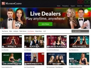 Mansion Casino Live Dealers