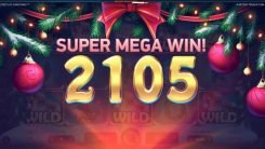 secrets of christmas slot super mega win