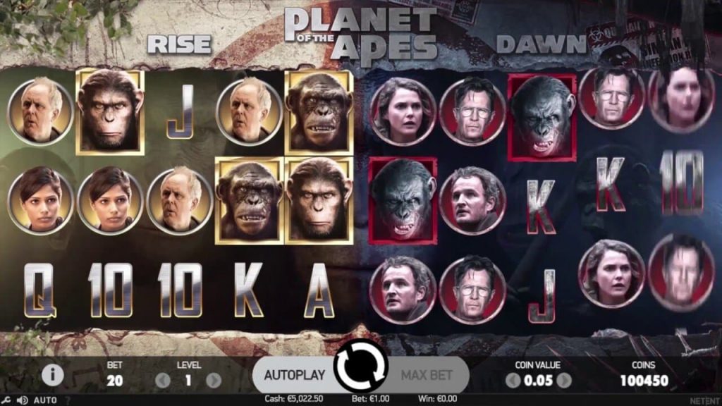 Planet Of The Apes Free Play Slot
