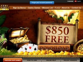 Aztec Riches Casino Promotion