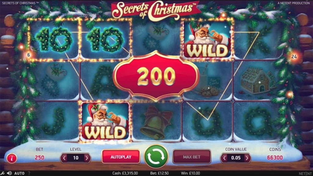 Secrets of Christmas Slots Machine