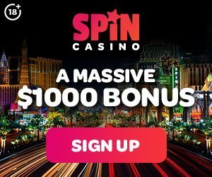 Spin Casino Massive Bonus $/€ 1000