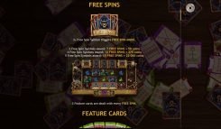 Baron Samedi Slot Cards Features