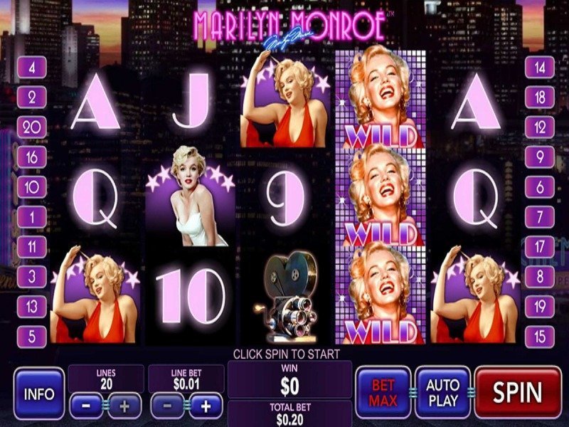 Marilyn Monroe Slot Machine - UK slots online with no ...