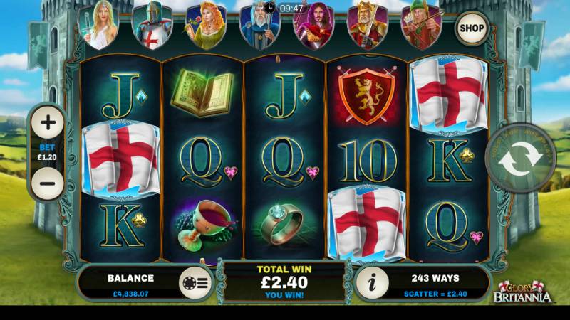 Britania Slot Machine