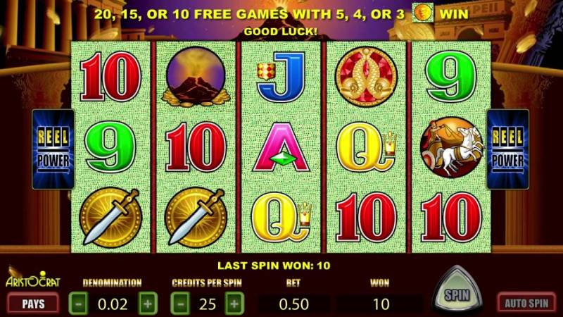 Free Slot Machine Pompeii