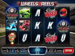 Wheels n reels slot wild symbol