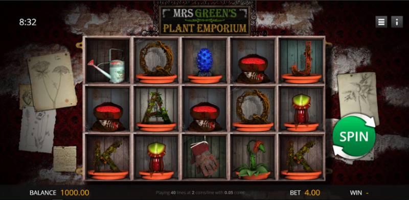New Mrs GreenS Plant Emporium Slot From Saucify Casinos