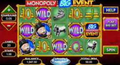 Monopoly Big Event slot machine