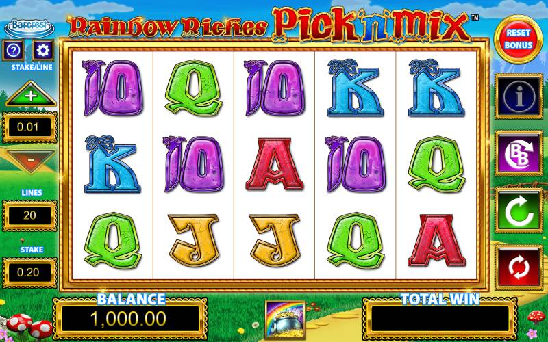 Rainbow Riches Pick’n’Mix slot