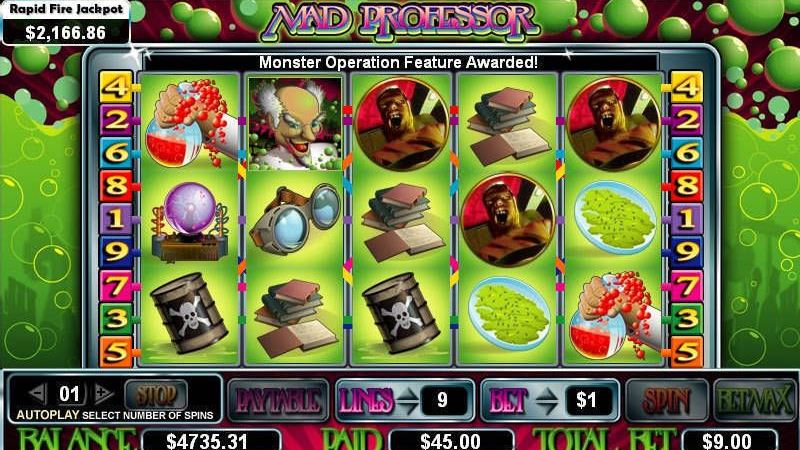 Mad Professor free spins