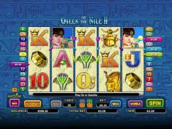 queen of the Nile II slot machine jackpot win