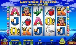 Let’s Go Fish’n slot machine