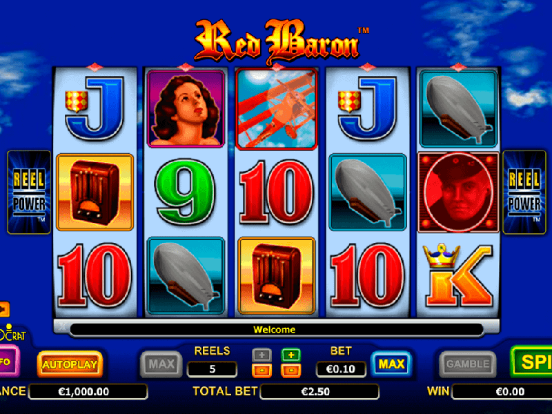 Red Baron pokies online free