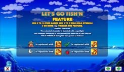 Let’s Go Fish’n free spins