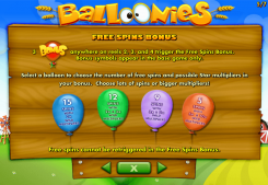 balloonies farm free spins