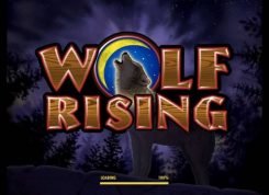 Wolf Rising main menu
