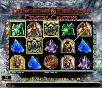 Dungeons and Dragons Crystal Caverns Slot Winning