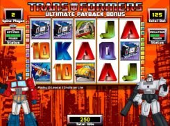 Transformers free spins