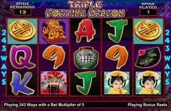 Triple Fortune Dragon slot machine