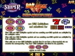 Super Times Pay Hot Roll slot machine