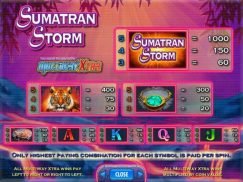 Sumatran Storm free spins