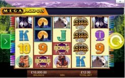 Wolf Run Megajackpots