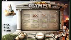 The Legend of Olympus free spins