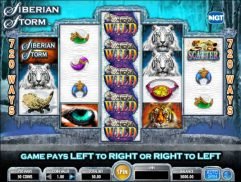 Siberian Storm Dual Play slot machine