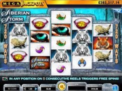 Siberian Storm megajackpots free play