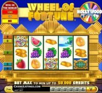 Wheel of Fortune Hollywood free spins