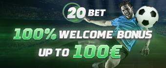 20Bet Welcome Bonus