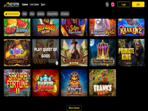 HeySpin Casino More Games