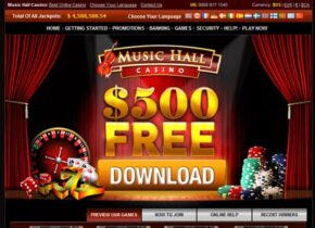 Music Hall Casino Bonus