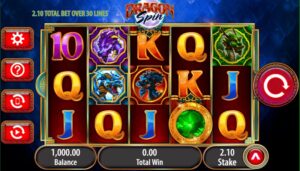 Dragon Spin Slot Game Review Logo