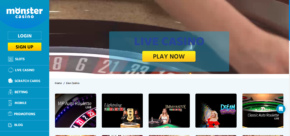 Monster Casino Live Casino Games