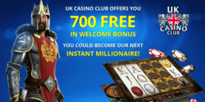 UK Casino Club Sign Up Bonus