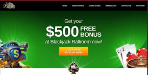 Blackjack Ballroom Homepage