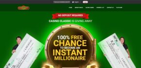 Casino Classic homepage