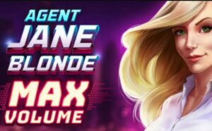 Agent Jane Blonde Max volume logo