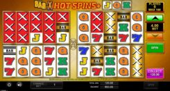 Bar X Hot Spins+ Slot Hot Spins Bonus Feature