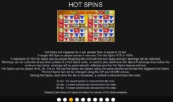 Bar X Hot Spins+ Slot Hot Spins rules