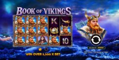 Book of Vikings slot game first screen