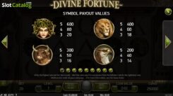 Divine-Fortune-paytable 1