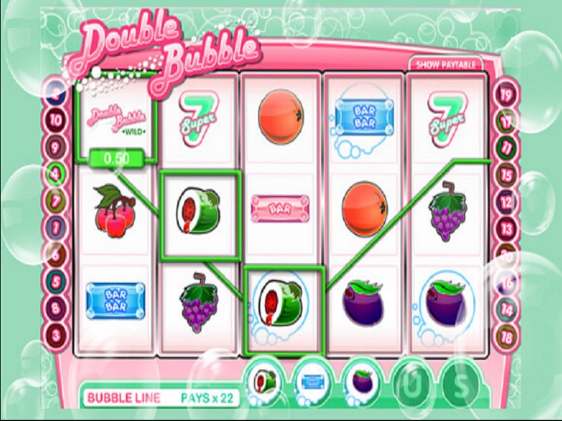 Double Bubble Slot Game Casino Win