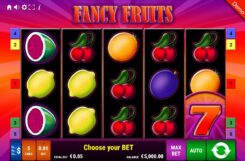 Fancy Fruits slot game reels